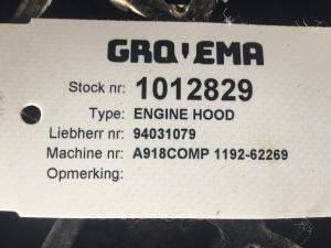 Liebherr Engine Hood
